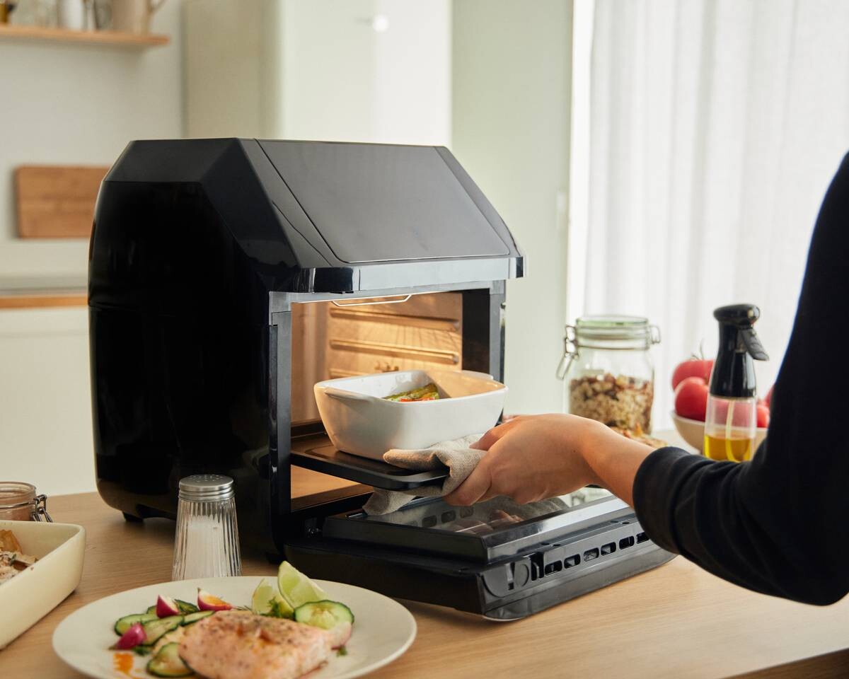 MASTERPRO Heißluftfritteuse BGMP-9310 Rocket schwarz Kunststoff B/H/T: ca. 37,5x43x37,5 cm ca. 11 l