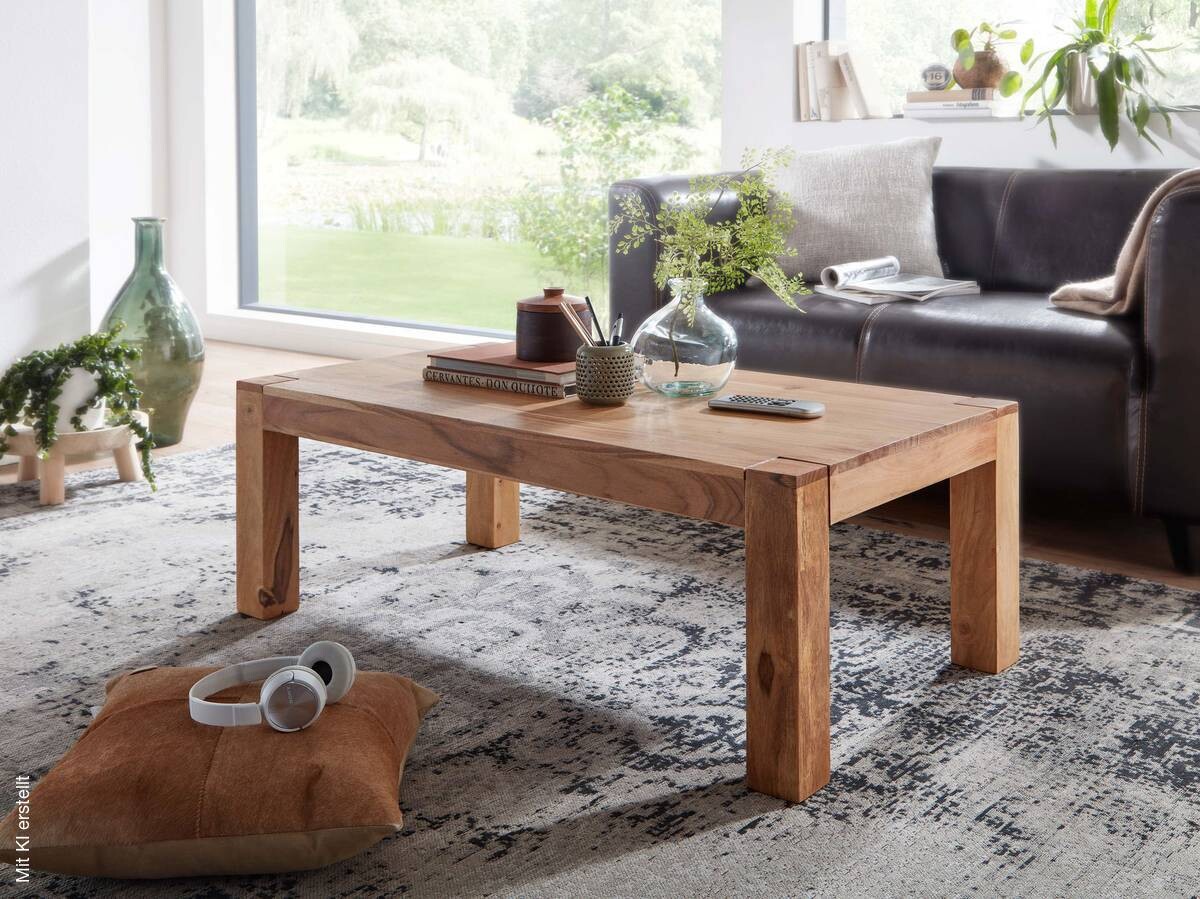 Couchtisch braun B/H/T: ca. 110x40x60 cm