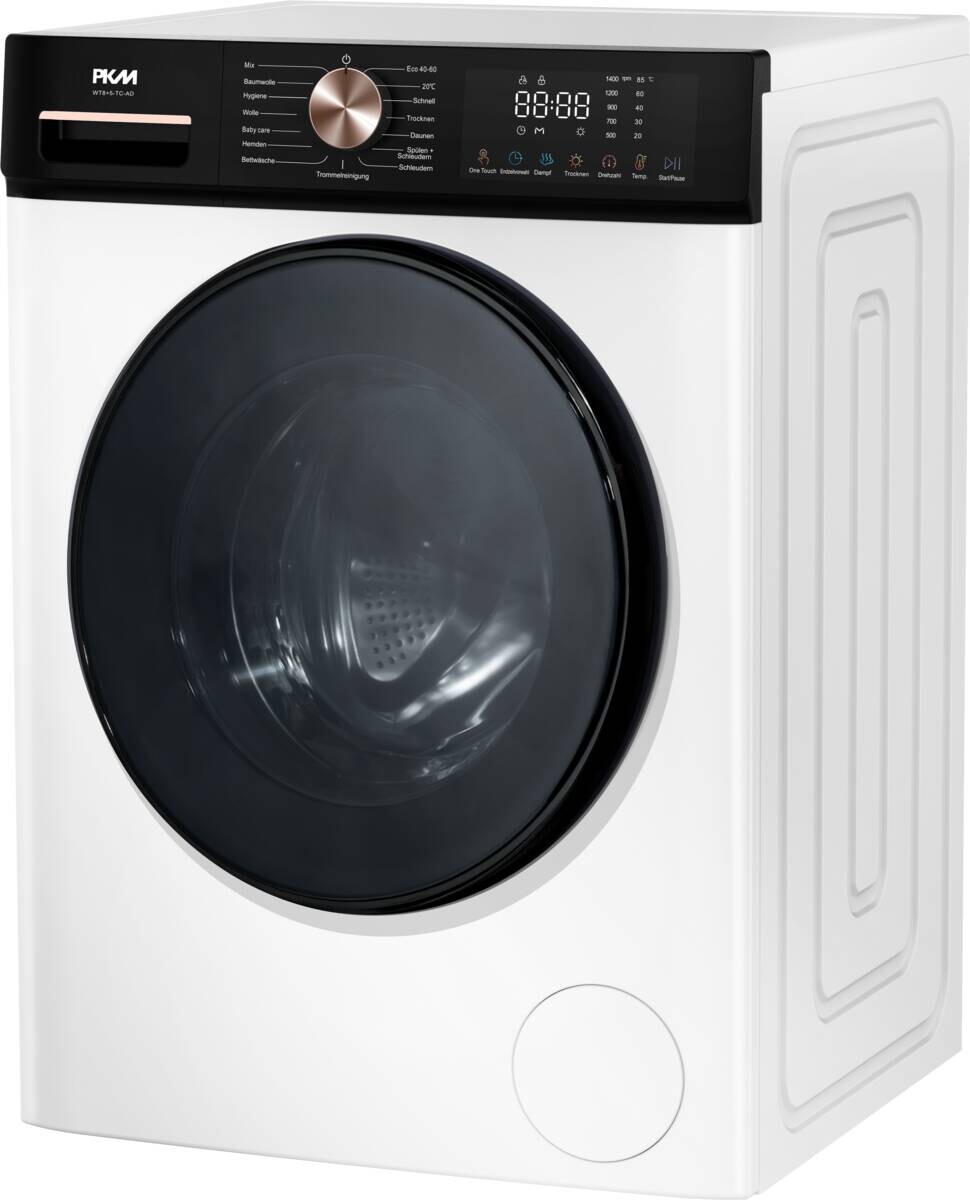 PKM Waschtrockner WT8+5-TC-AD EEK: A/D Spektrum: A bis G Waschen: 8 Trocknen: 5 weiß B/H/T: ca. 60x85x58 cm