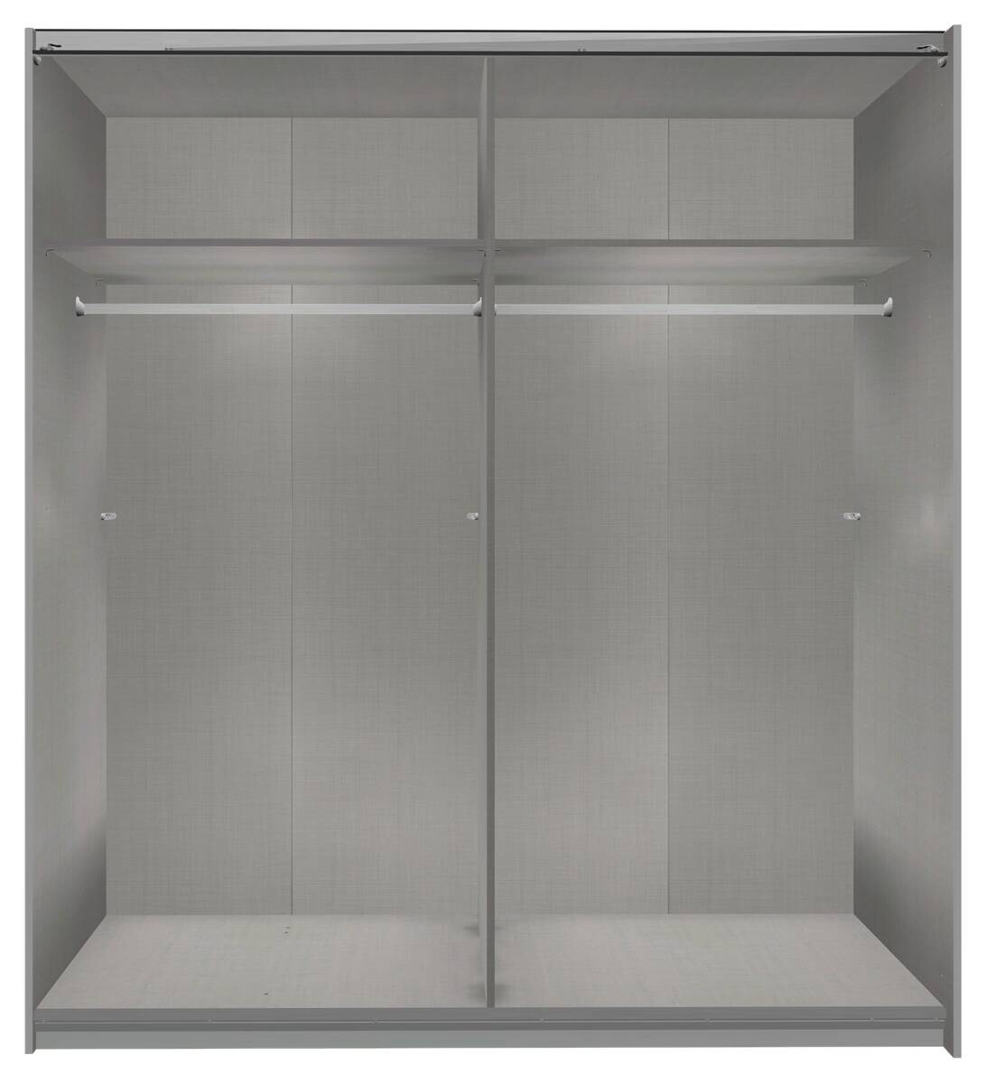Schwebetürenschrank Herne Graphit B/H/T: ca. 180x198x64 cm