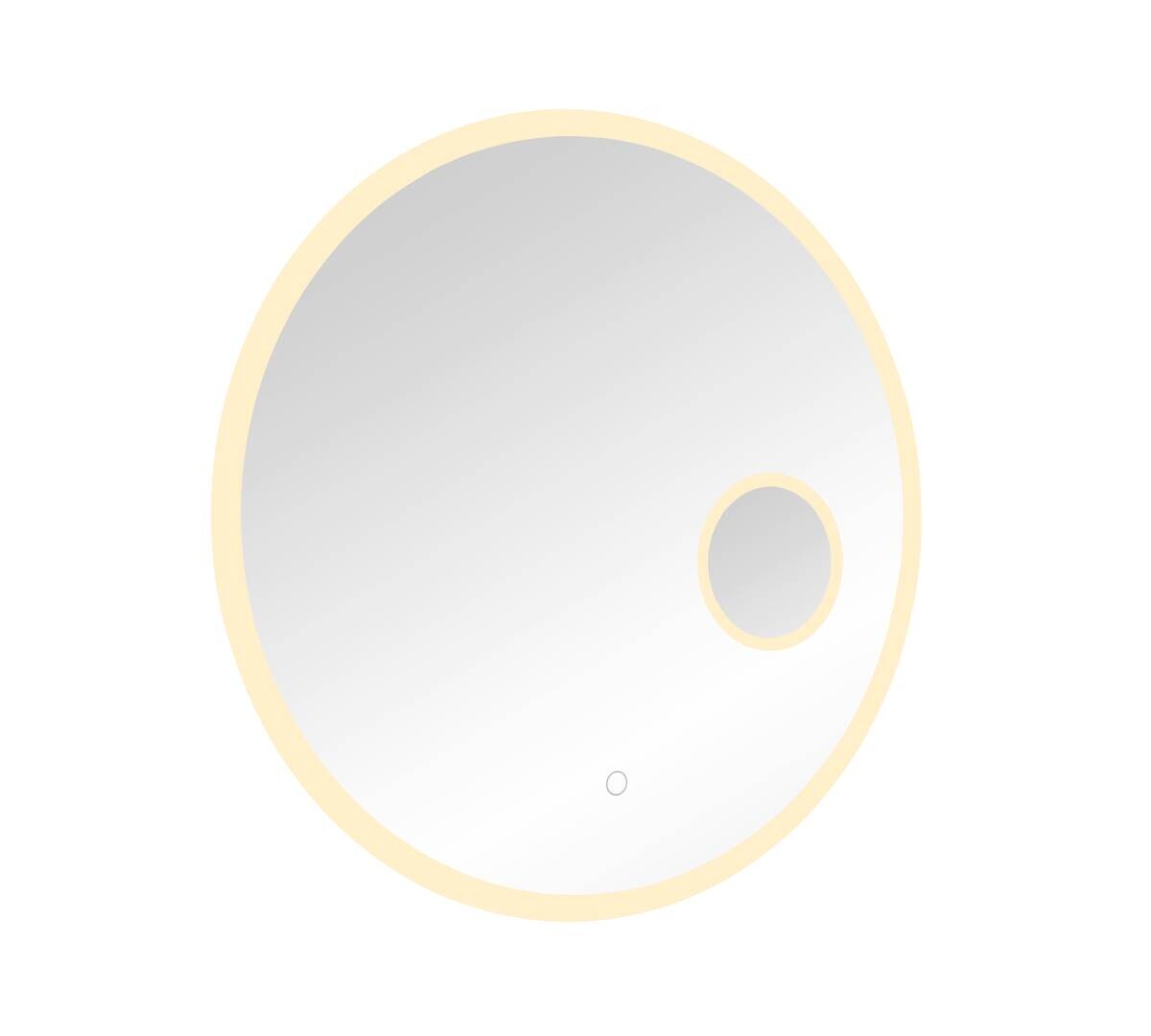 LED-Spiegel Nova transparent D: ca. 60 cm