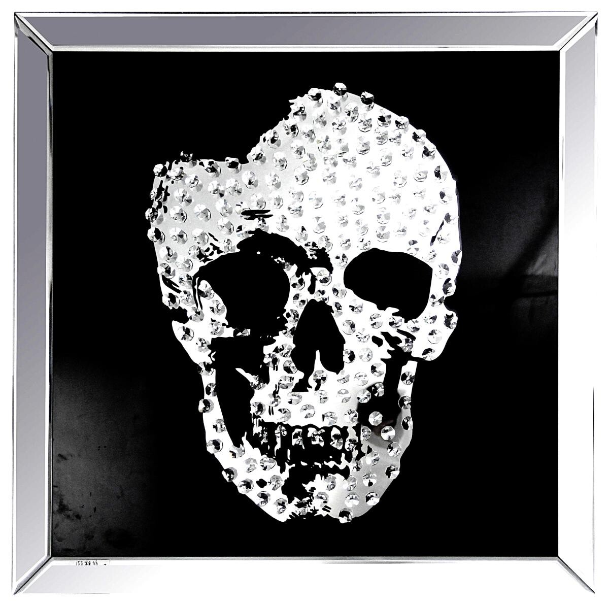 Wandbild Totenkopf B/L: ca. 60x60 cm
