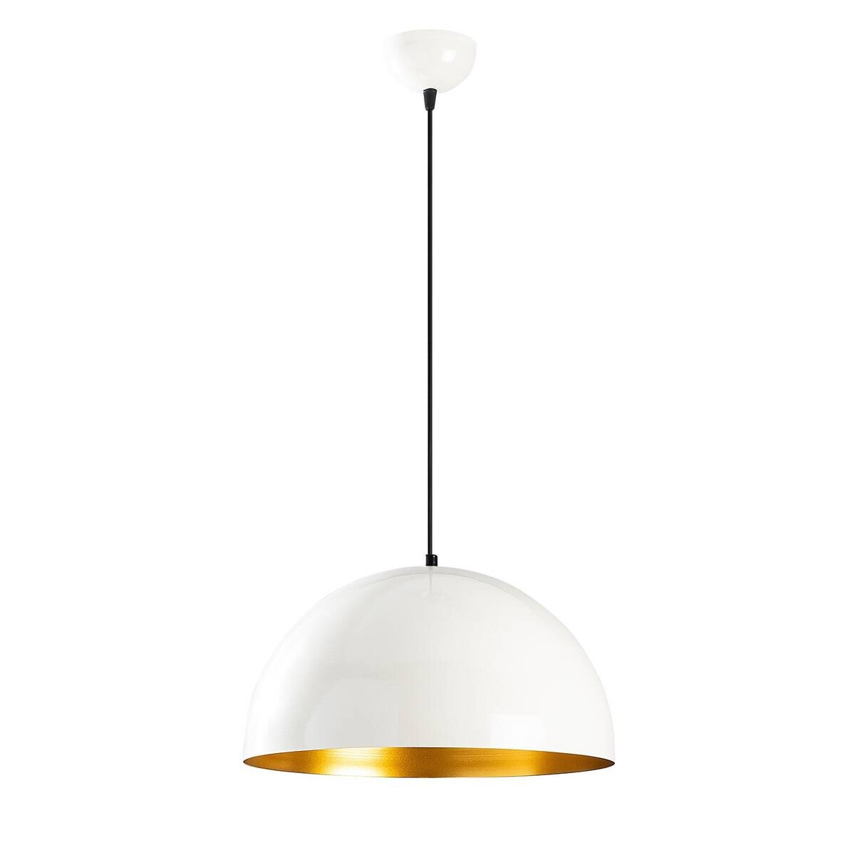 Opviq Pendelleuchte Berceste weiß Metall B/H/T/L/D: ca. 40x116x40x40x40 cm E27 1 Brennstellen