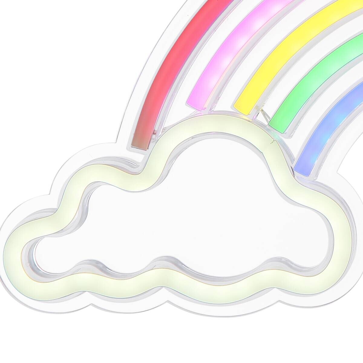 POCOline Neon Wandleuchte Rainbow multicolor B/H: ca. 40x42 cm