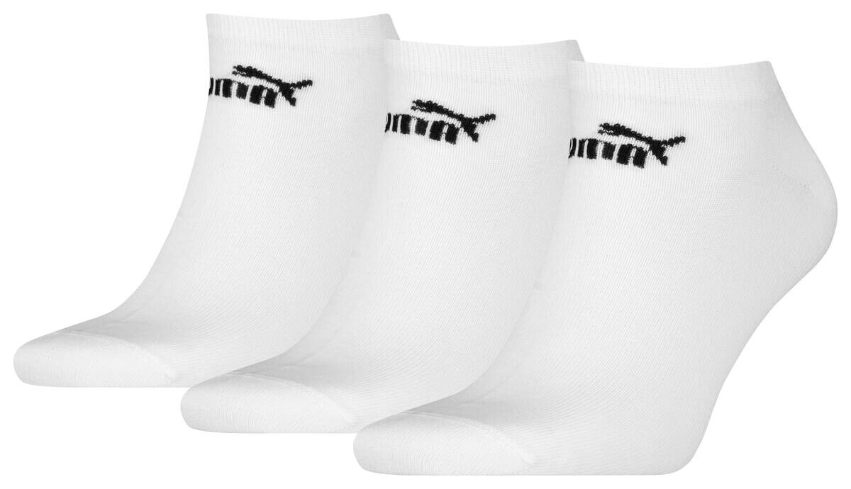 Puma Damen & Herren-Socken Puma weiß 1 Packstücke Größe 35-38