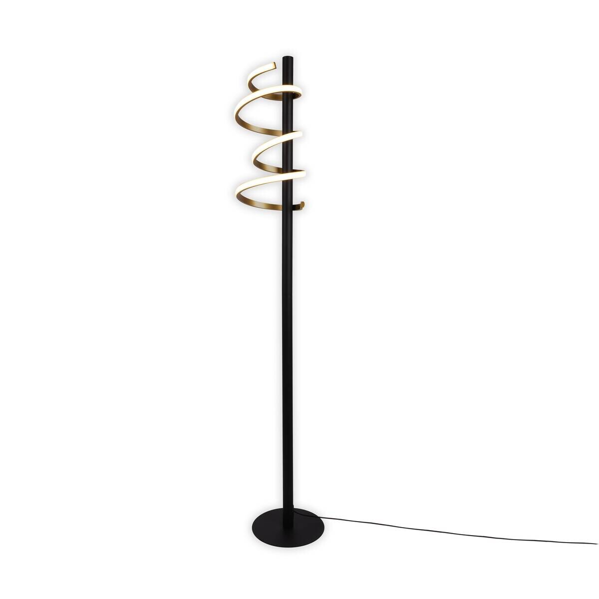 Näve Leuchten Stehlampe 2085658 gold Kunststoff Metall B/H/T: ca. 22x140x22 cm 1 Brennstellen