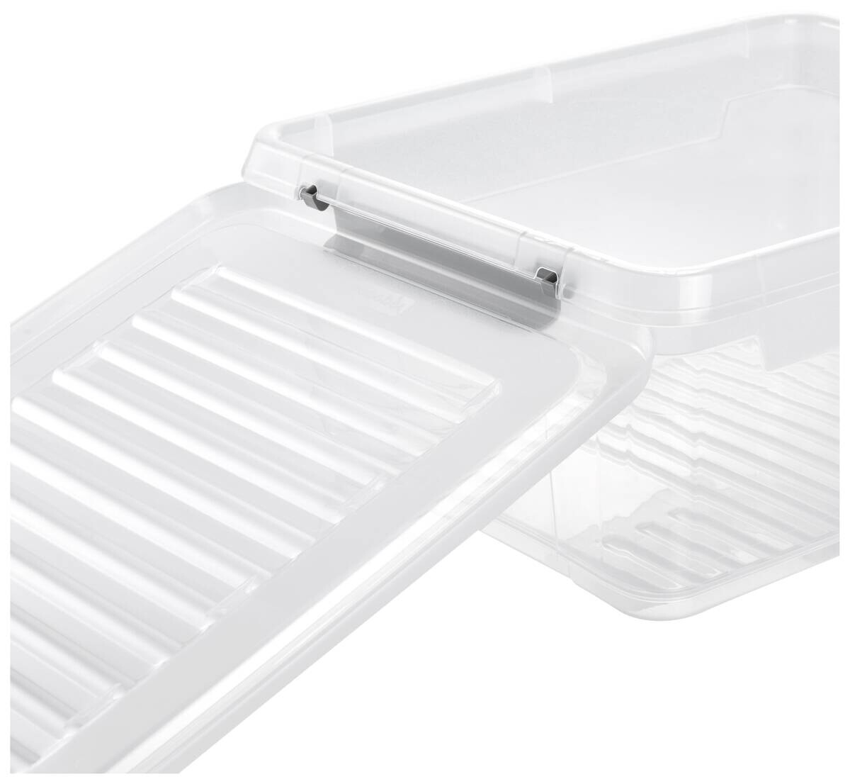 Aufbewahrungsbox transparent B/H/L: ca. 18,5x16x28,5 cm