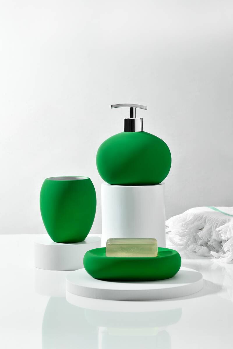 BENETTON Bad-Set Rainbow grün Keramik