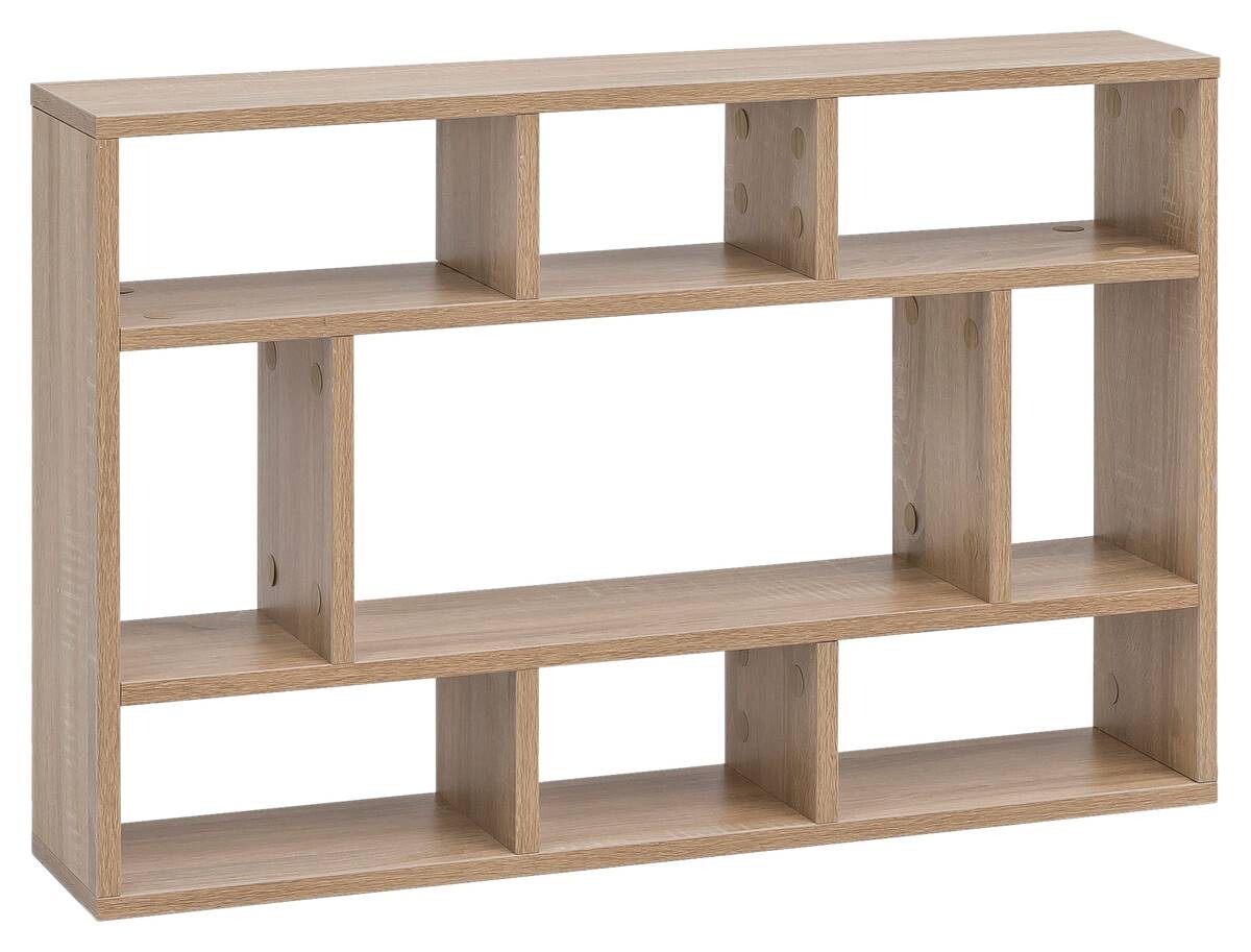 Wandregal Eiche Sonoma Nachbildung B/H/T: ca. 75x51x16 cm