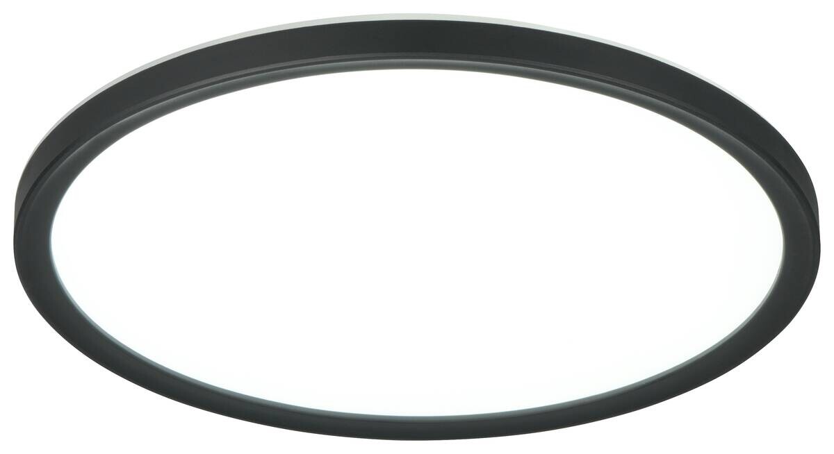 Reality LED-Deckenleuchte Joko schwarz Kunststoff B/H: ca. 29x3 cm