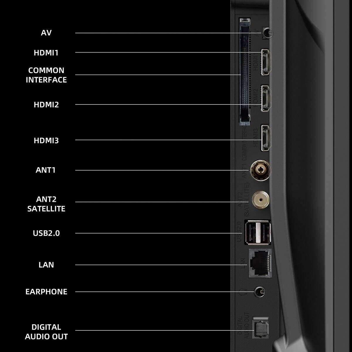 CHiQ QLED-Fernseher L43QM10V B/H: ca. 96x60 cm