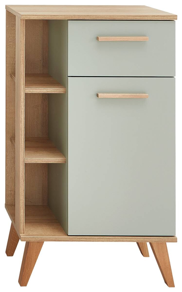 Unterschrank Quickset 963 salbei Nachbildung Eiche Riviera Nachbildung B/H/T: ca. 50,5x89,5x33 cm