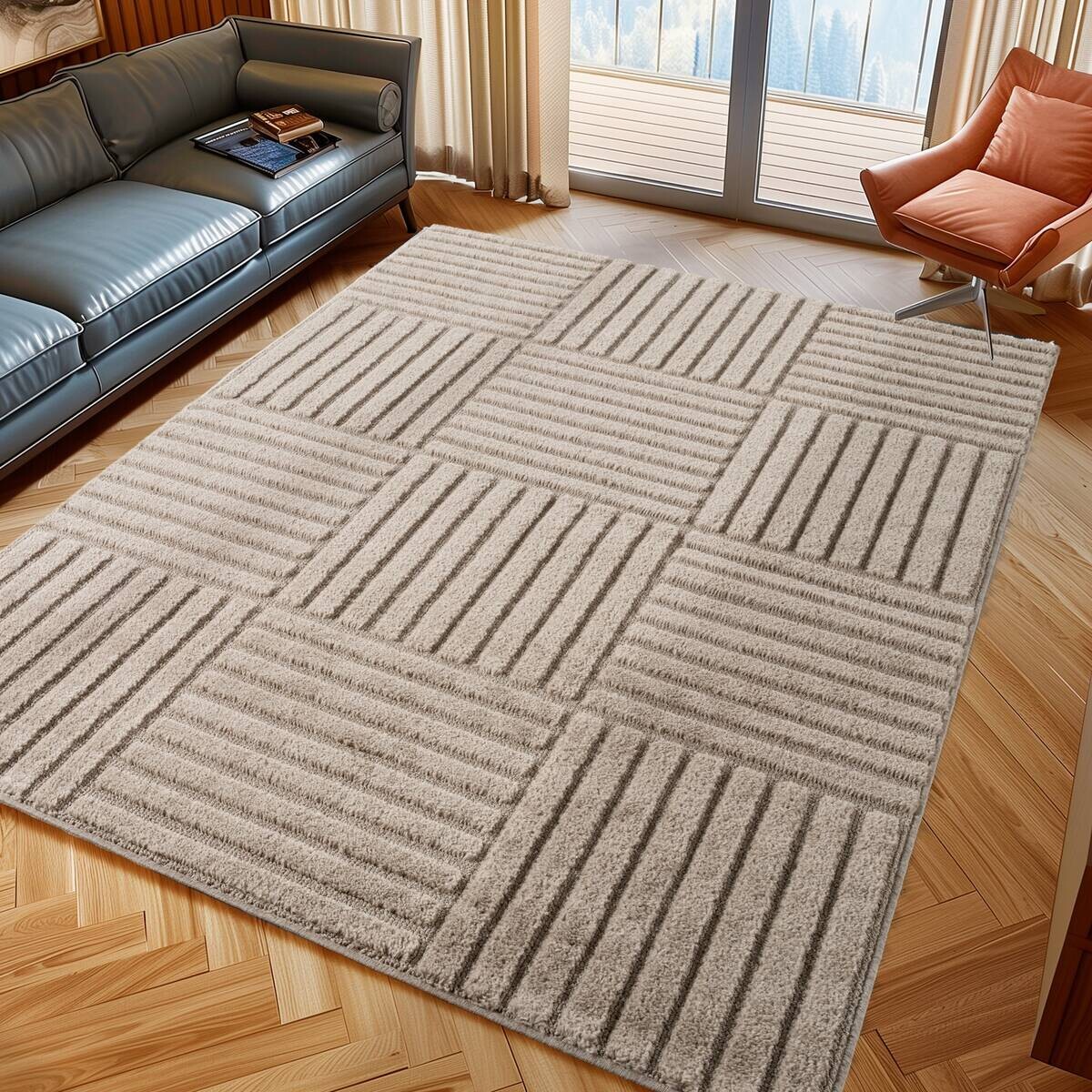 Ayyildiz Kurzflorteppich ART beige B/H/L: ca. 80x0,8x250 cm