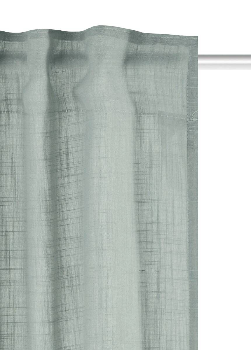 Thermovorhang Softy salbei B/L: ca. 140x245 cm