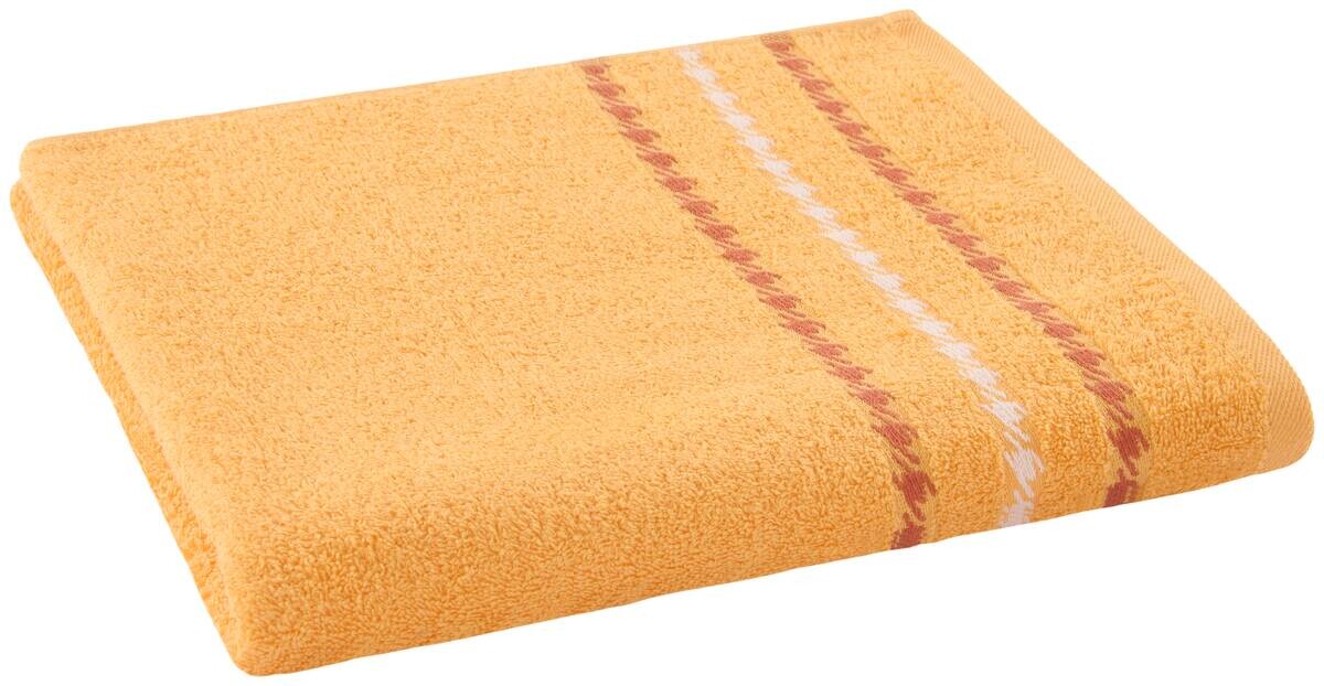 POCOline Duschtuch ANNA orange Baumwolle B/L: ca. 70x140 cm