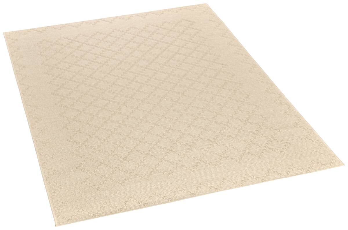 Flachwebteppich Jersey Home creme B/L: ca. 200x290 cm
