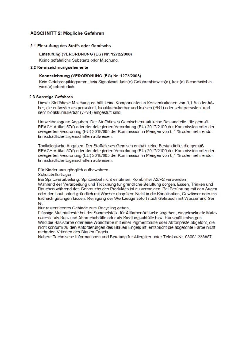 Alpina Raumfarbe weiß ca. 10 l