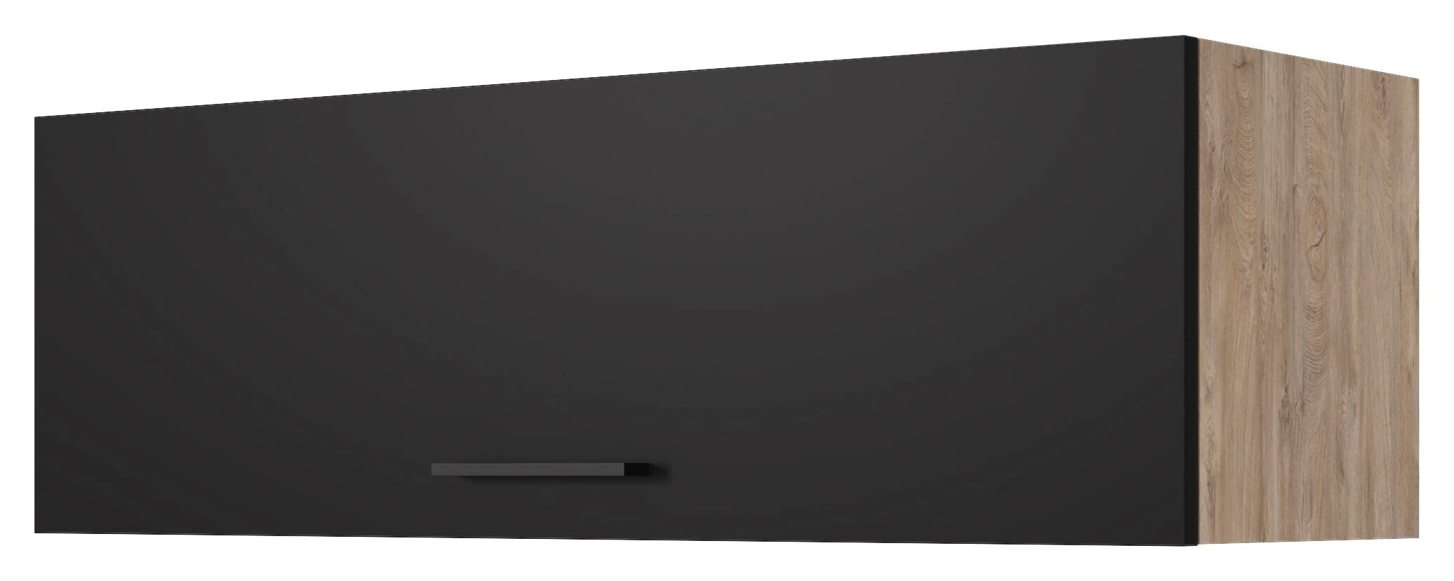 Hängeschrank Capri schwarz matt B/H/T: ca. 100x32x32 cm
