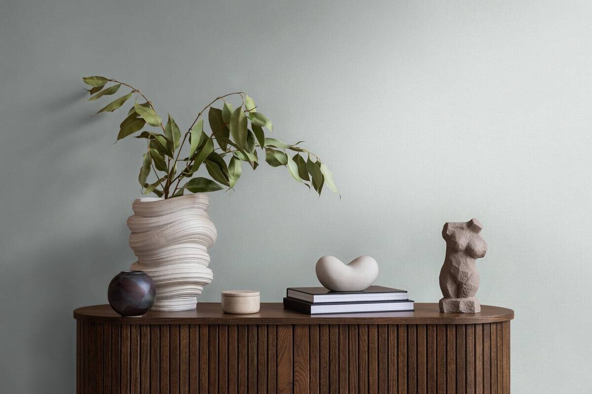 A.S.Creation Vliestapete silber B/H/D: ca. 53x1005x9,3 cm