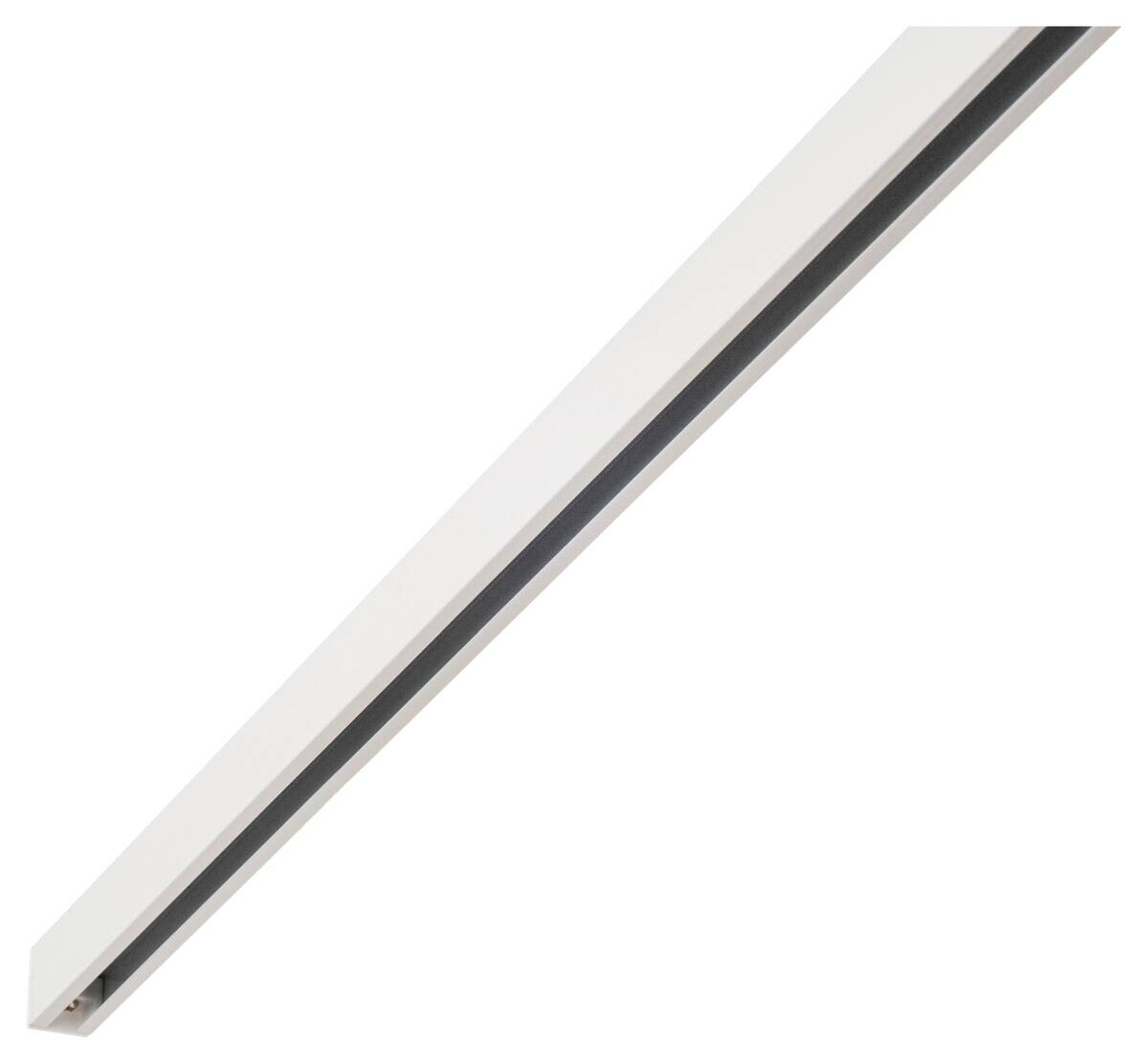 ondeco Gardinenschiene smart weiß Metall L: ca. 200 cm 1 Läufe