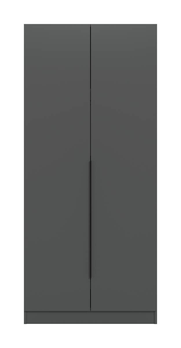 Kleiderschrank KOPENHAGEN anthrazit B/H/T: ca. 80x181x52 cm