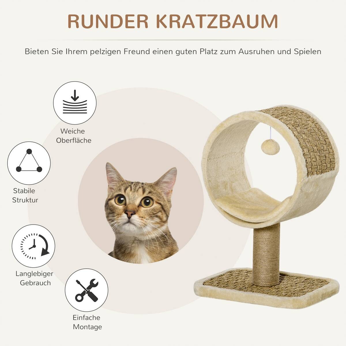 PawHut Kratzbaum