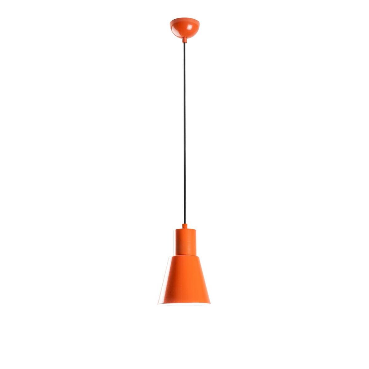 Opviq Pendelleuchte orange B/H/T: ca. 14x114x14 cm E27 1 Brennstellen