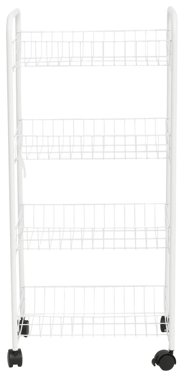 POCOline Allzweckwagen weiß Stahl B/H/L: ca. 26,5x87,5x40,5 cm