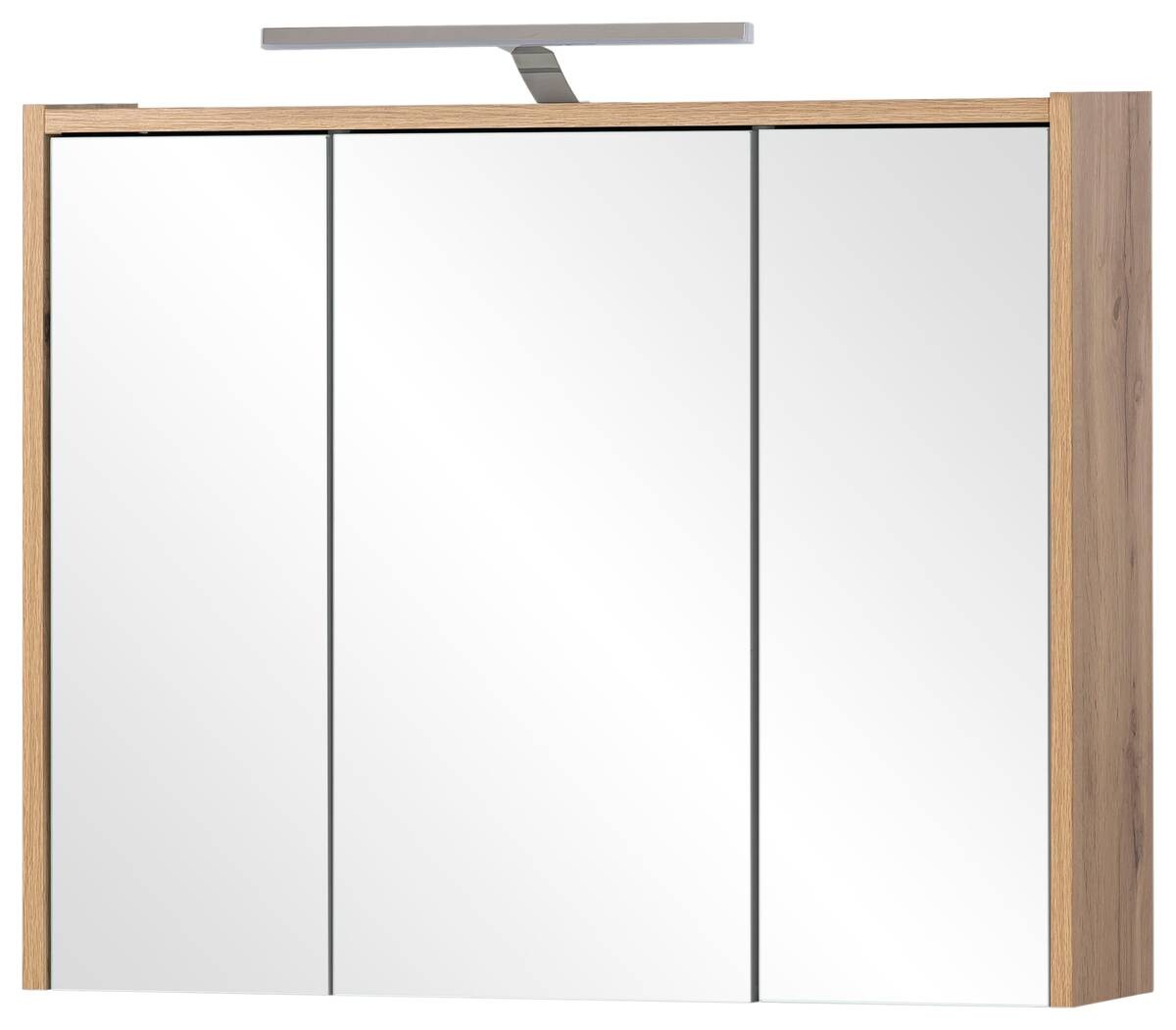 Spiegelschrank Flag Eiche Landhaus Nachbildung B/H/T: ca. 74,5x64x16 cm