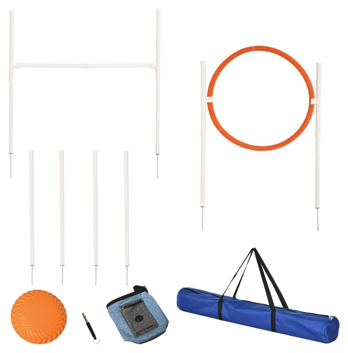 PawHut Haustier-Zubehör weiß PVC B/H/L: ca. 4x91x90 cm