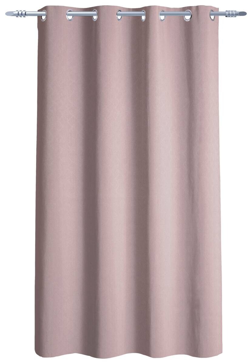 Verdunklungsvorhang Larius rosé B/L: ca. 140x175 cm