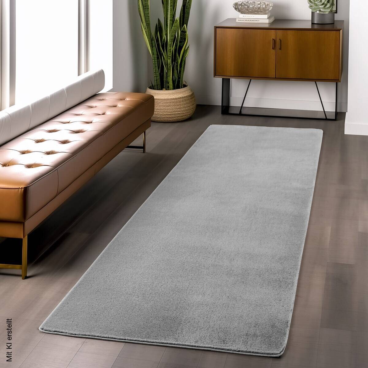 Ayyildiz Teppich JOY silber B/L: ca. 80x250 cm