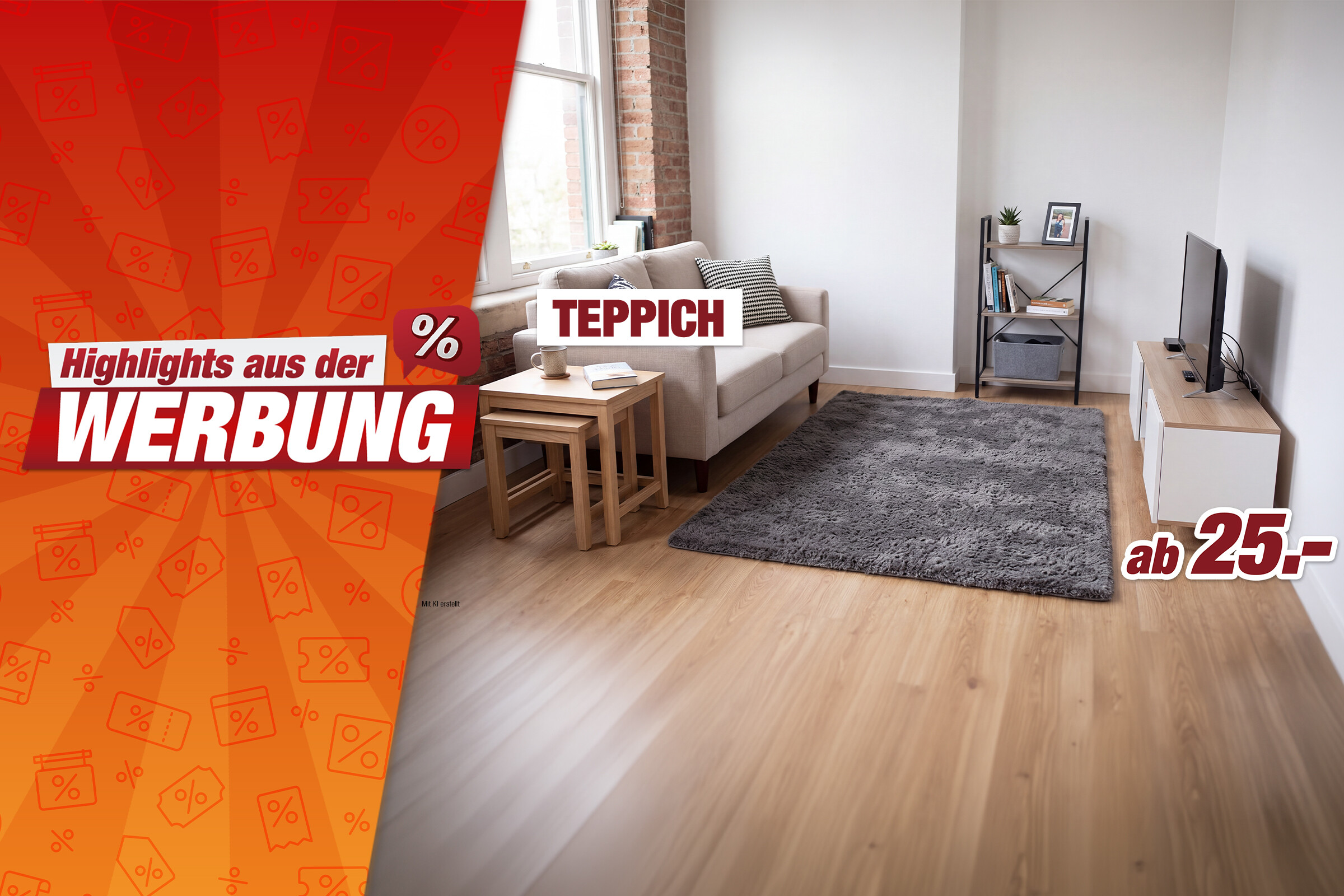 Unsere Werbe Highlights - Teppich