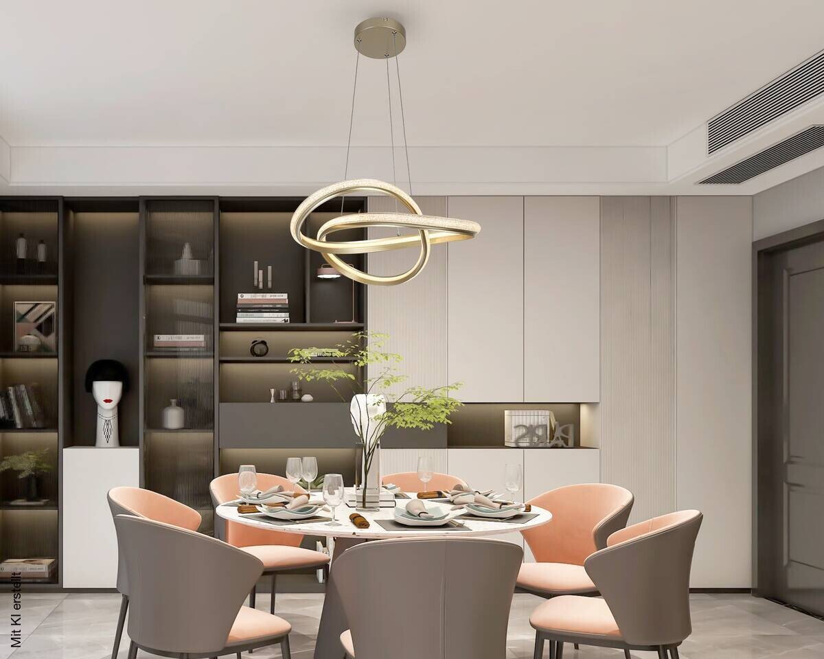 Nolo LED-Pendelleuchte Clara B/H/T: ca. 50x120x50 cm
