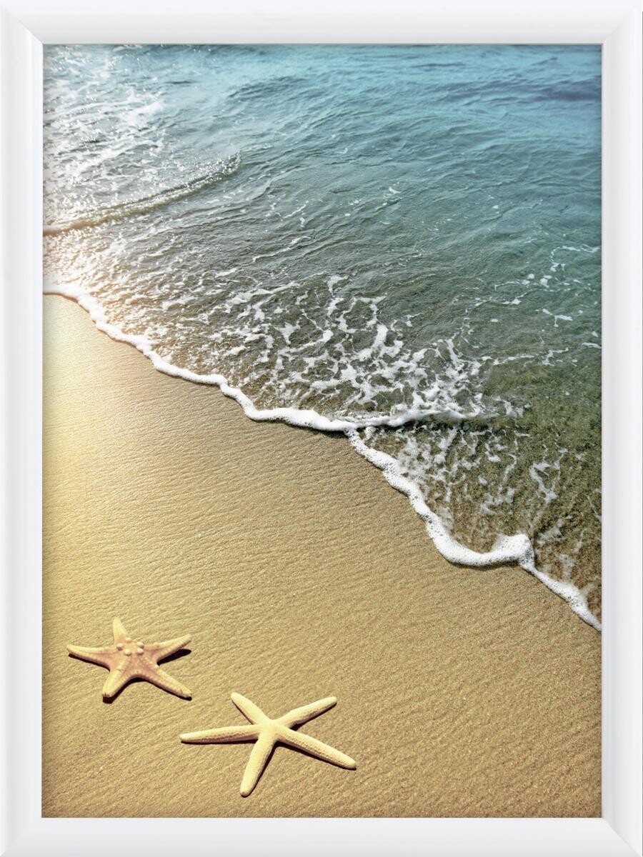 The Wall Bilderrahmen weiß Kunststoff B/L: ca. 13x18 cm