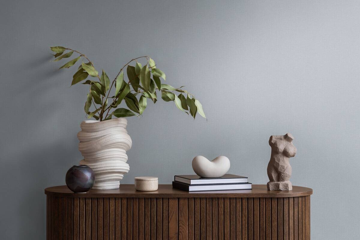 A.S.Creation Vliestapete blau B/H/D: ca. 53x1005x9,3 cm