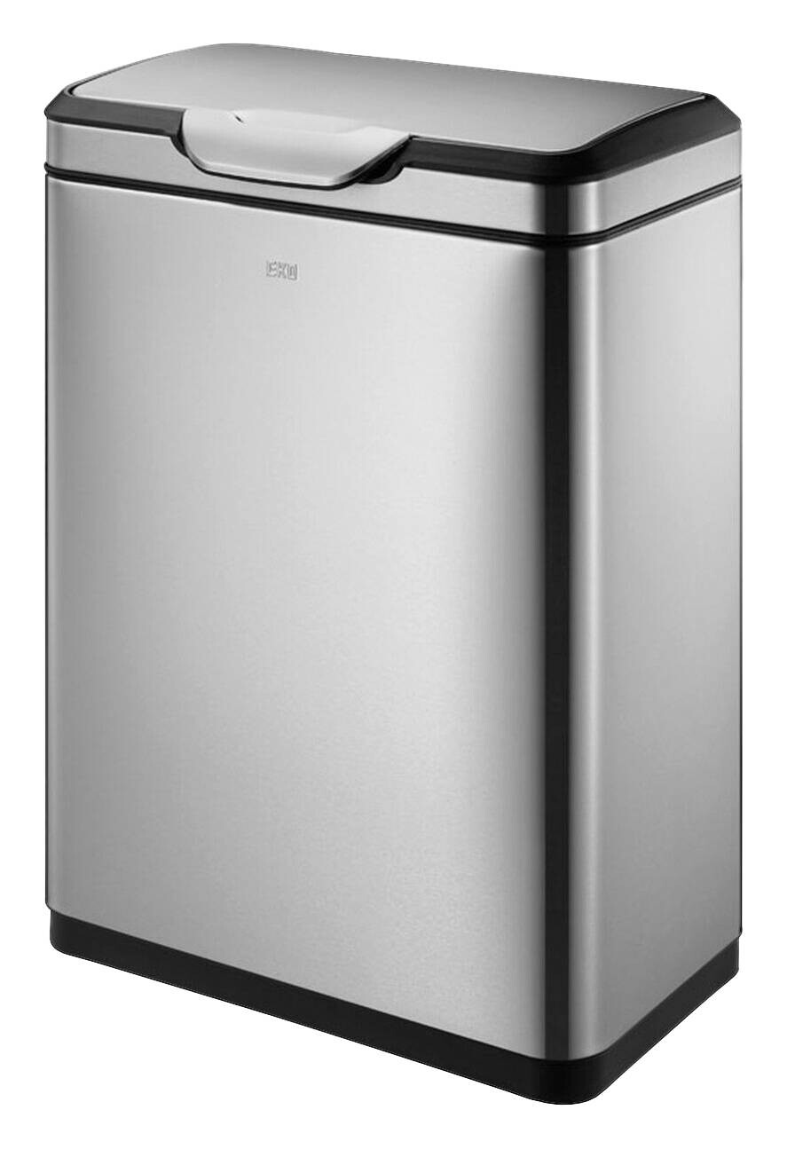 EKO Mülleimer silber B/H: ca. 29x67,4 cm