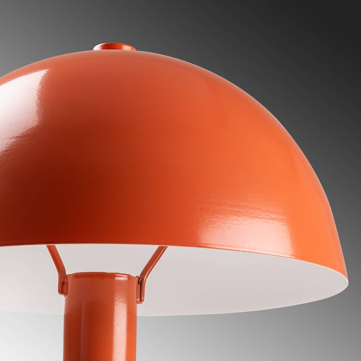 Opviq Tischleuchte orange B/H/T: ca. 20x35x20 cm E14 1 Brennstellen