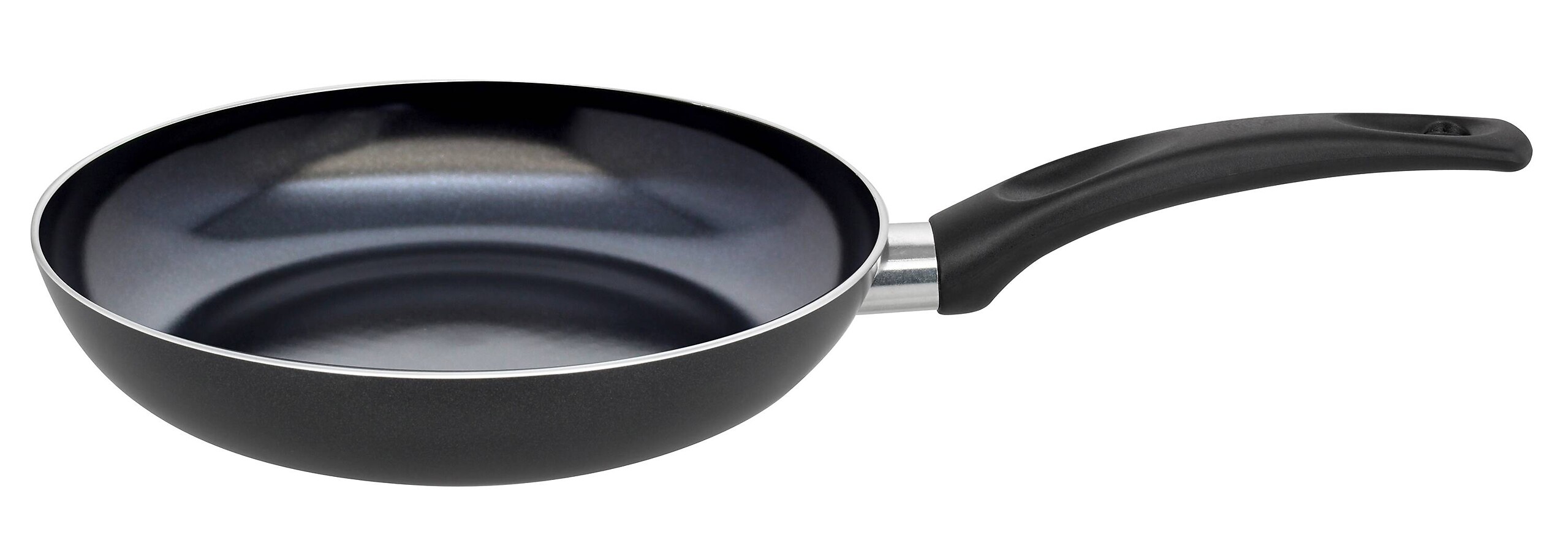 Pfanne schwarz Aluminium D: ca. 28 cm