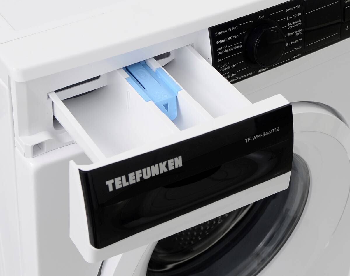 TELEFUNKEN Waschmaschine TF-WM-9441T1B weiß B/H/T: ca. 60x85x53 cm ca. 7 kg
