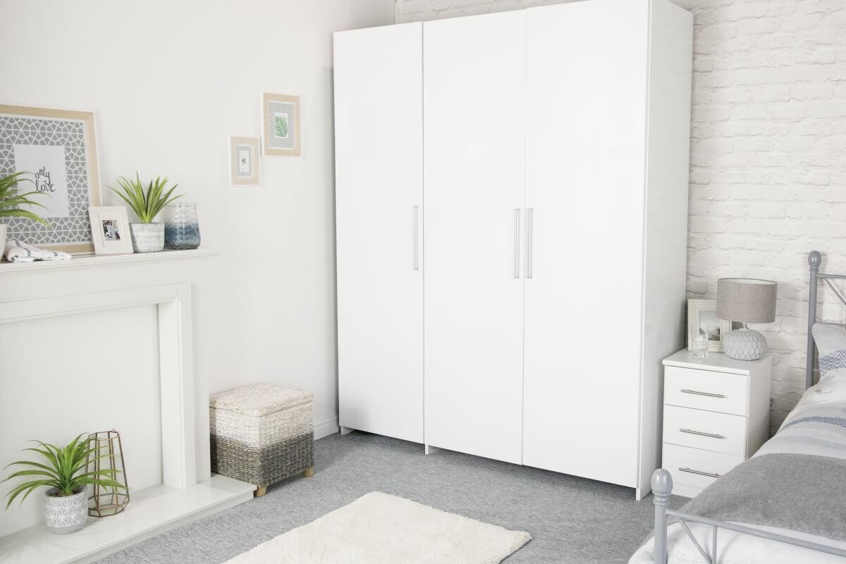 d-c-fix Dekofolie Uni Lack weiß B/L: ca. 90x210 cm