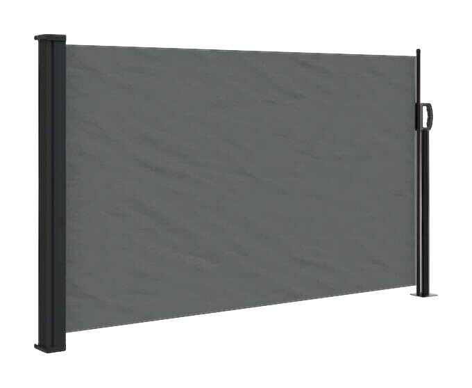 vidaXL Seitenmarkise anthrazit B/H/T/L: ca. 120x120x600x600 cm