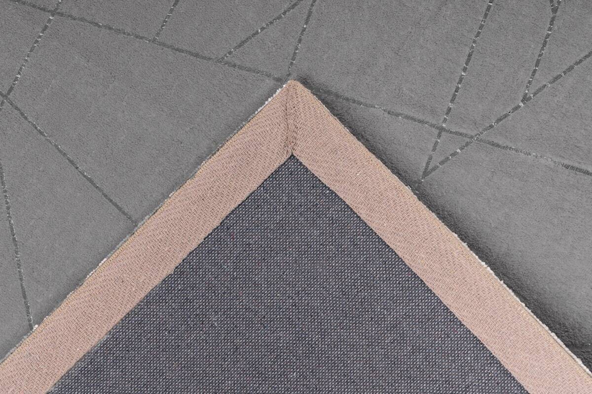 360Living Teppich Bijou silber B/L: ca. 160x230 cm