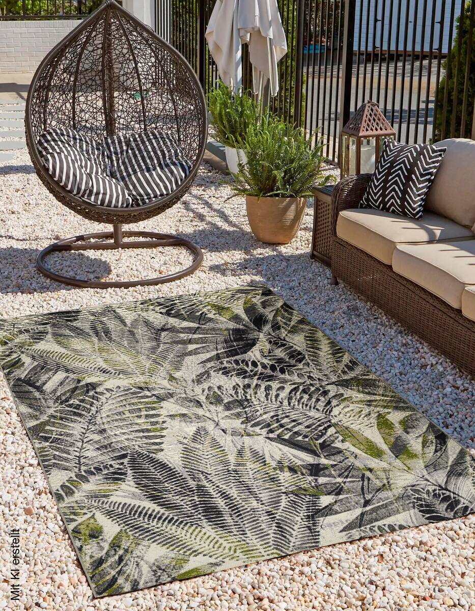 Andiamo In-/Outdoor-Teppich Portland grün B/L: ca. 160x235 cm