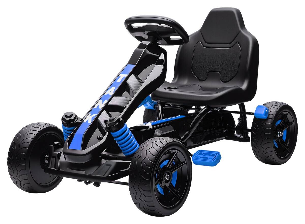 AIYAPLAY Kinder Gokart blau B/H/L: ca. 59x60,5x100 cm