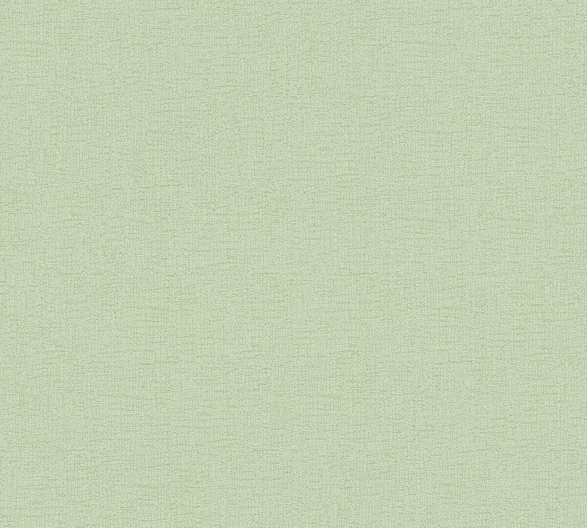 A.S.Creation Vliestapete Attractive Uni grün B/L: ca. 53x1005 cm