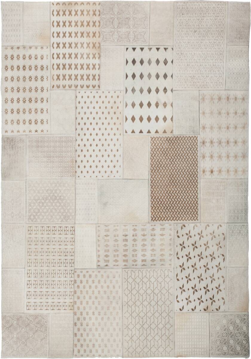 Kayoom Kurzflorteppich Gleam 560 weiß B/L: ca. 160x230 cm