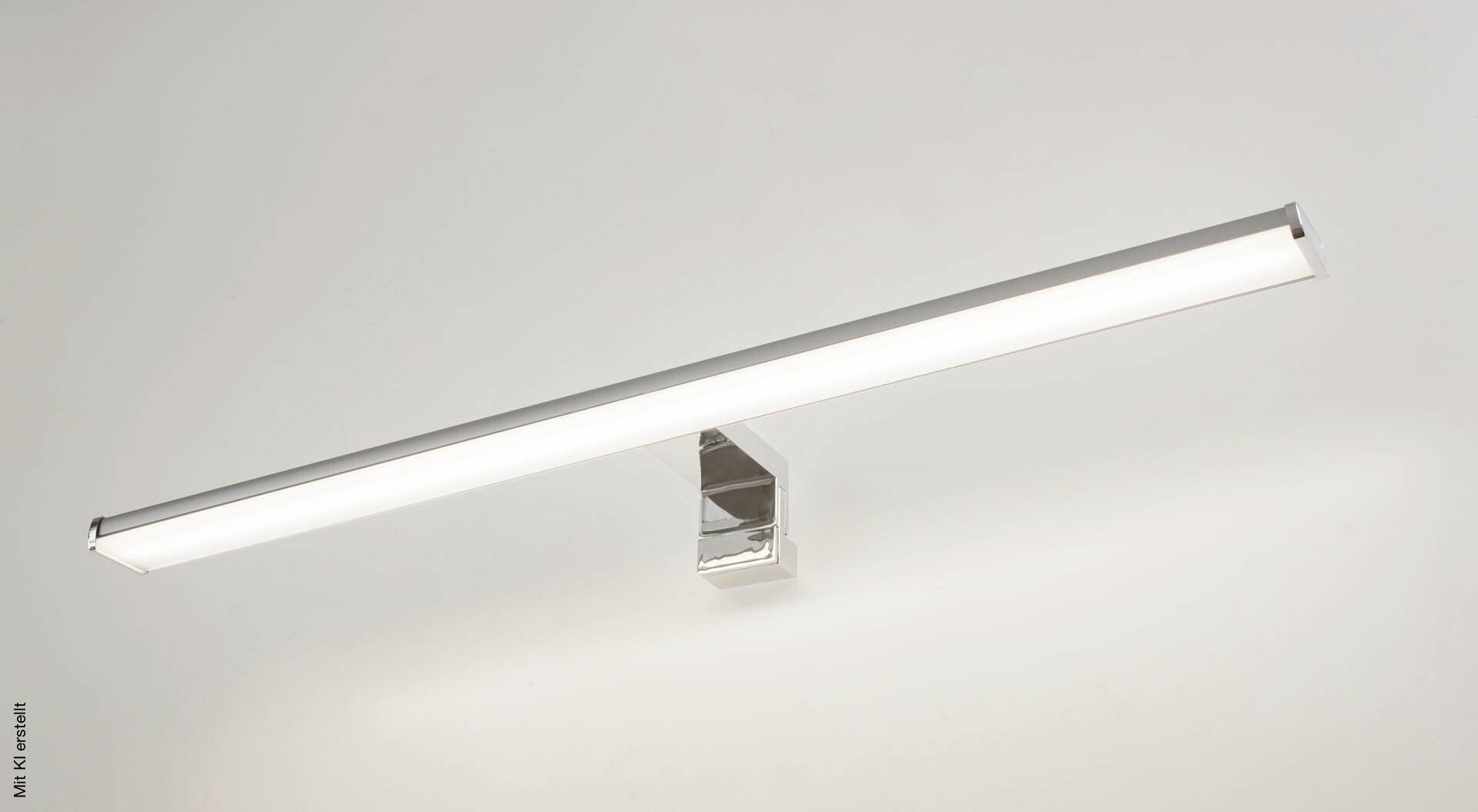LED-Aufsatzleuchte 519 660 silber Kunststoff B/H/T: ca. 42x10x10 cm