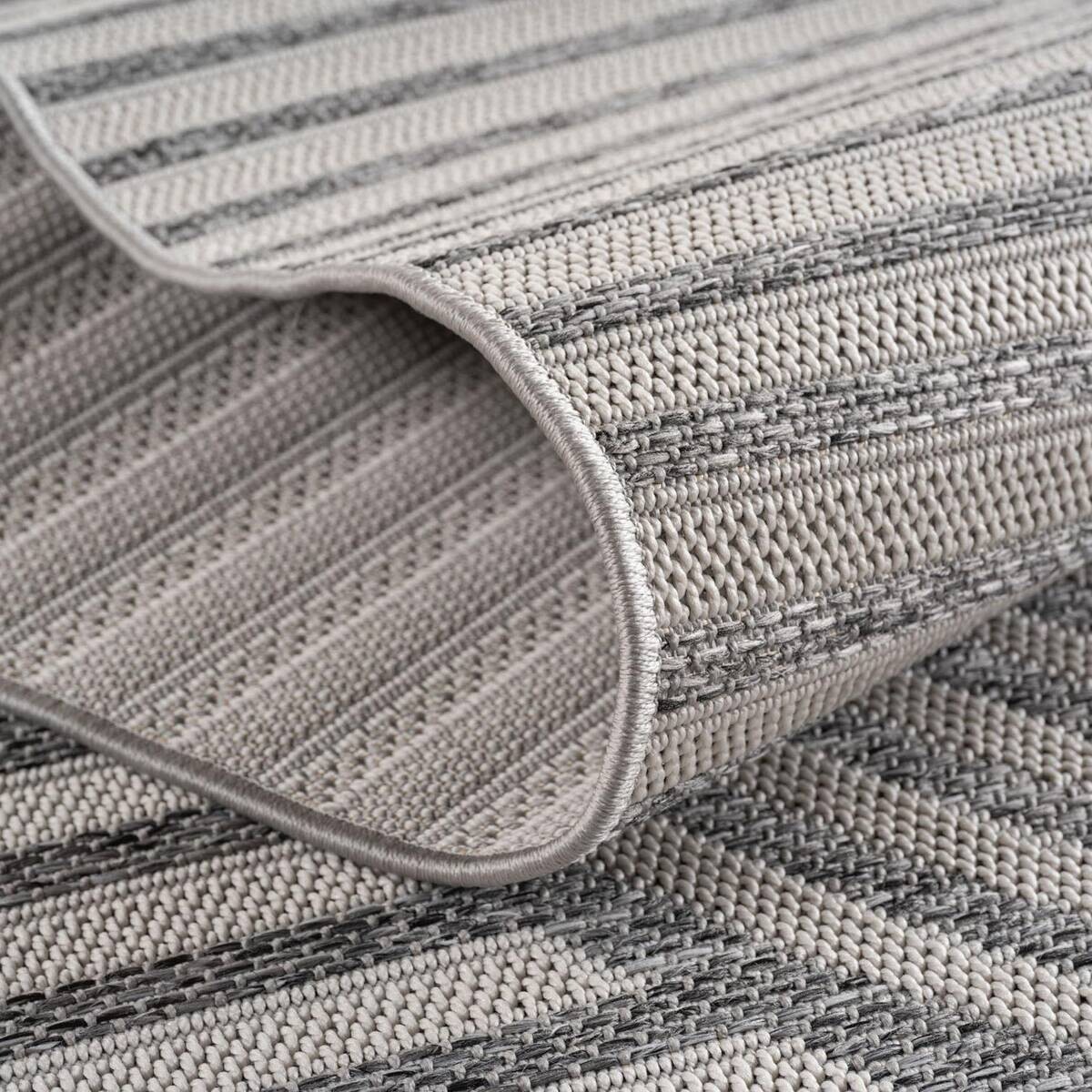 Ayyildiz Outdoorteppich DESERT grau B/L: ca. 240x340 cm