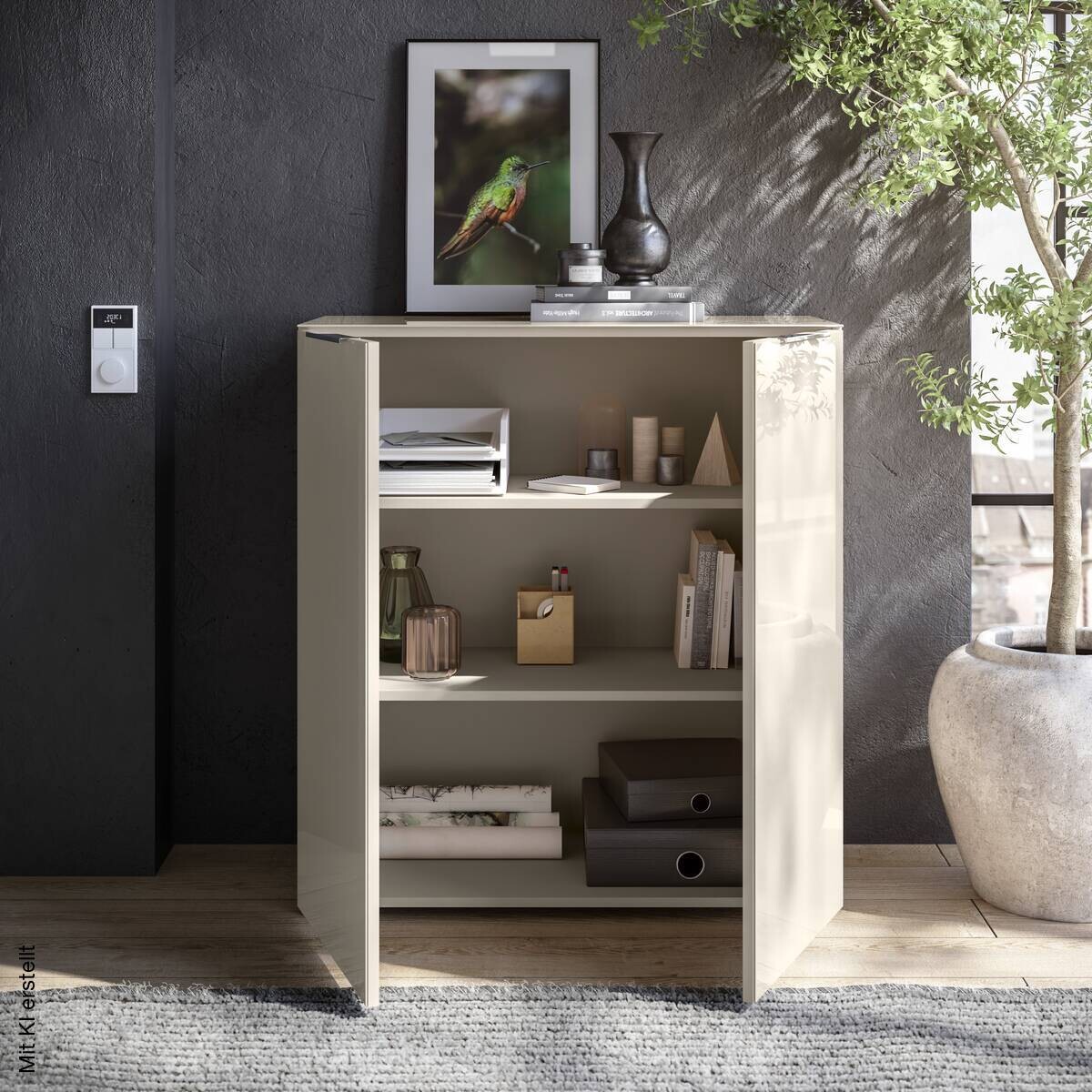 Kommode Santorin Kaschmir B/H/T: ca. 90x99x40 cm